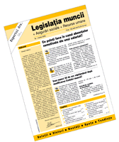 Newsletter tiparit - Expertul dvs. in Legislatia muncii + Asigurari sociale + Resurse umane - abonament pe 12 lun