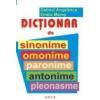 Dictonar de sinonime, omonime, paronime, antonime, pleonasme
