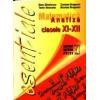 Matematică - analiză clasele IX-XII