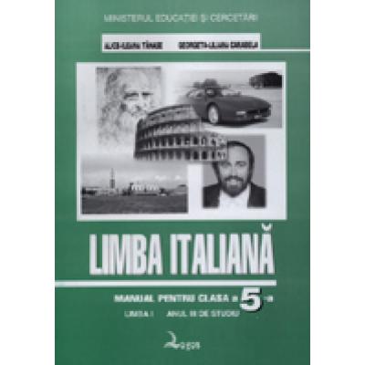 Limba italianã. Manual pentru clasa a V-a - limba I
