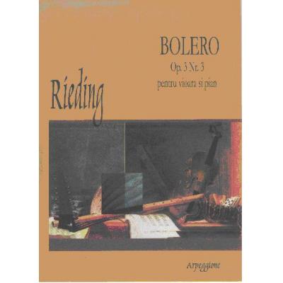 Bolero pentru vioară şi pian