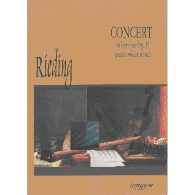 Concert în si minor Op. 35, pentru vioară şi pian