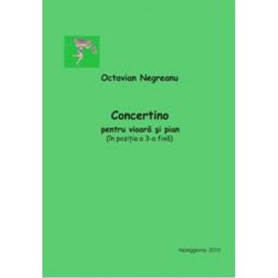 Concertino pentru vioară şi pian în pozitia a 3-a fixă