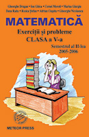 Matematic&#259;. Exerci&#355;ii &#351;i probleme pentru clasa a V-a, semestrul al II-lea 2007 - 2008