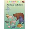 Carte de colorat cu Animale salbatice