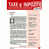 Newsletter tiparit - Taxe si Impozite Actual - abonament cu 12 editii