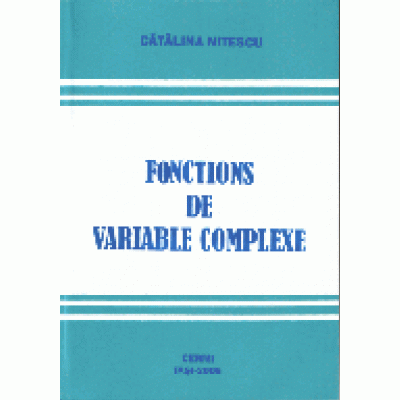 Fonctions de variable complexe