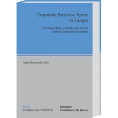 Corporate Business Forms in Europe