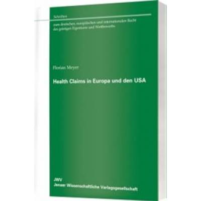 Health Claims in Europa und den USA