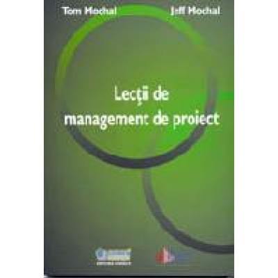 Lecţii de management de proiect