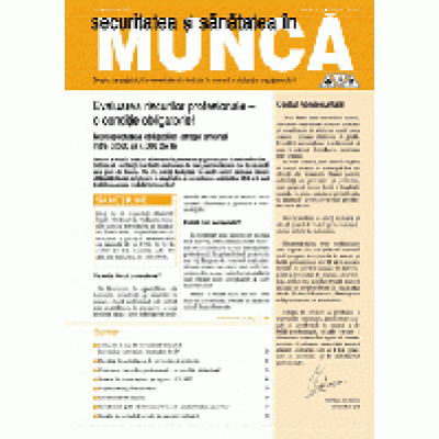 Securitatea si sanatatea in munca + abonament pe 12 luni