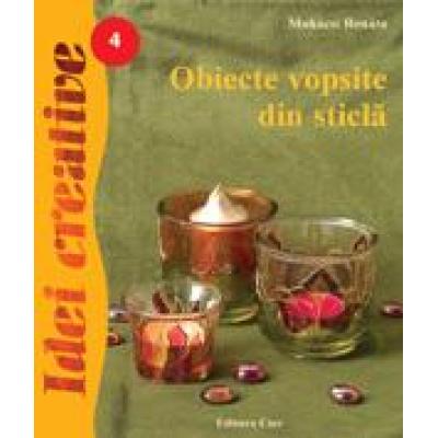 Obiecte vopsite din sticla